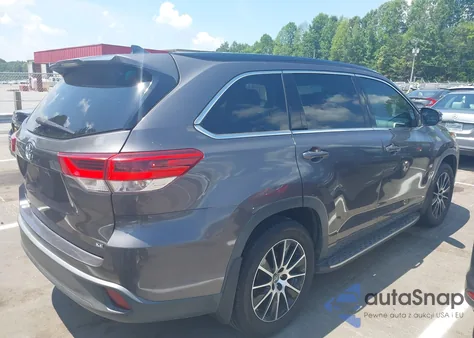 2017 Toyota Highlander Se from USA, damaged, VIN 5TDKZRFHXHS200344